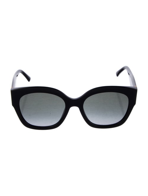 Jimmy Choo Oversize Tinted Sunglasses