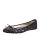 Jimmy Choo Glitter Printed Ballet Flats