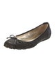 Jimmy Choo Bow Accents Ballet Flats
