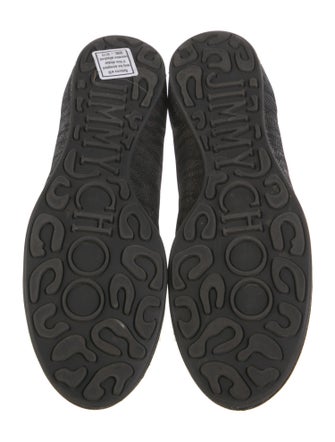 Jimmy Choo Bow Accents Ballet Flats