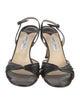 Jimmy Choo Leather Slingback Sandals