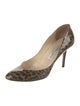 Jimmy Choo Patent Leather Animal Print Pumps