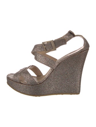 Jimmy Choo Glitter Espadrilles