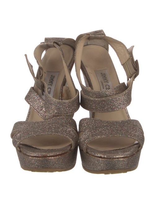 Jimmy Choo Glitter Espadrilles