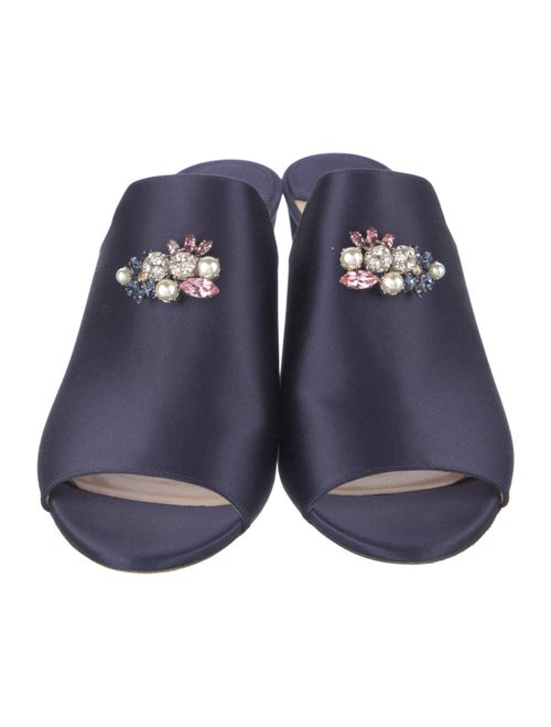 Jimmy Choo Satin Slides