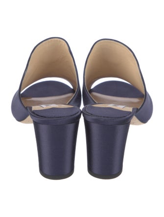 Jimmy Choo Satin Slides