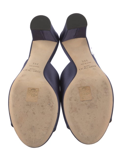 Jimmy Choo Satin Slides