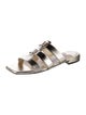 Jimmy Choo Ponyhair Animal Print Slides