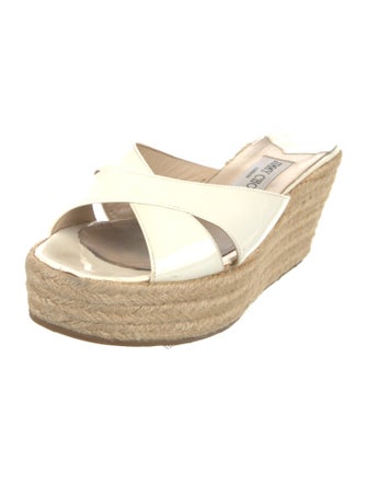 Jimmy Choo Patent Leather Espadrilles