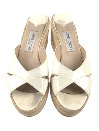 Jimmy Choo Patent Leather Espadrilles