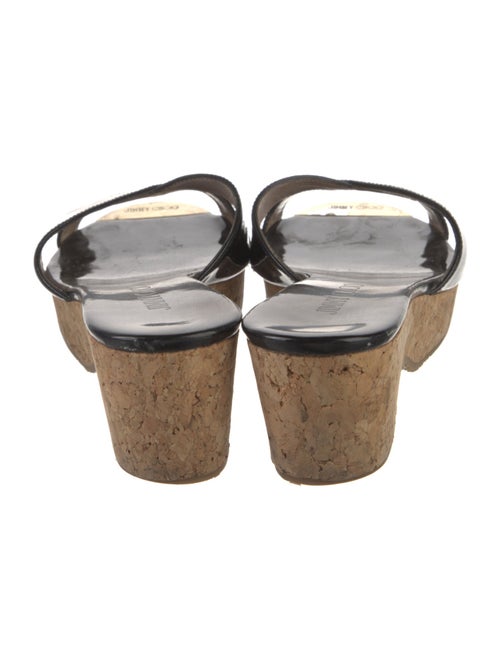 Jimmy Choo Patent Leather Slides