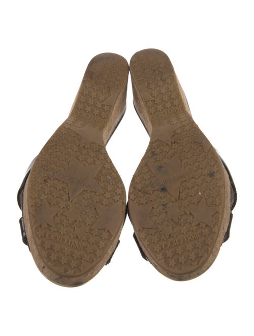 Jimmy Choo Patent Leather Slides