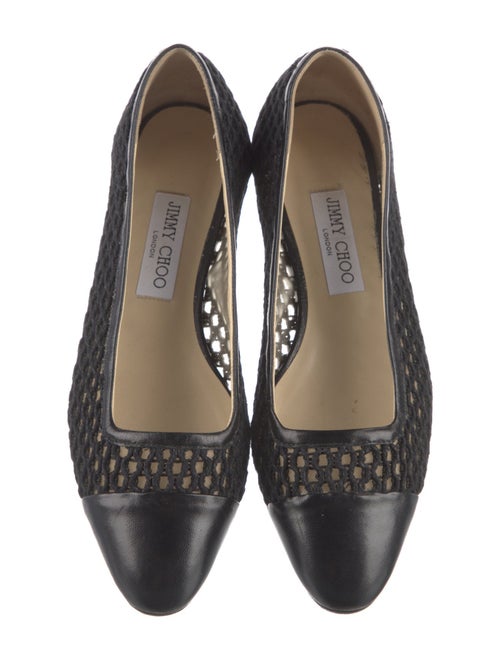 Jimmy Choo Leather Flats