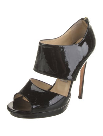 Jimmy Choo Patent Leather Sandals