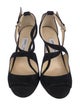 Jimmy Choo Suede T-Strap Pumps