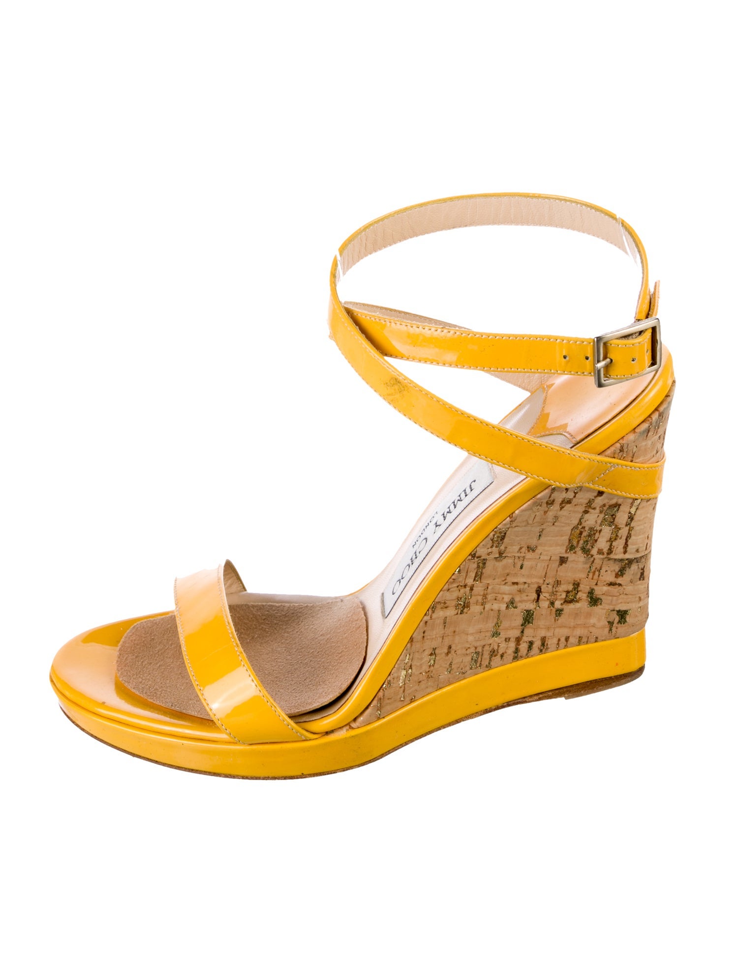 Jimmy Choo Patent Leather Sandals