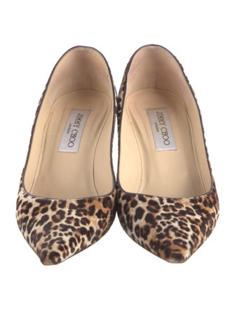 Jimmy Choo Ponyhair Animal Print Pumps
