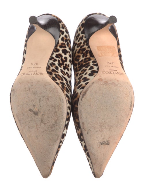 Jimmy Choo Ponyhair Animal Print Pumps