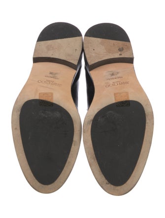 Jimmy Choo Patent Leather Crystal Embellishments Oxfords