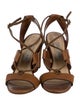 Jimmy Choo Leather Slingback Sandals
