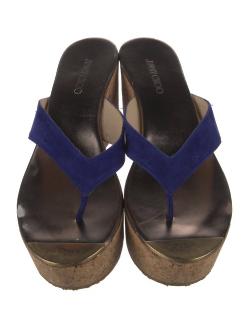 Jimmy Choo Suede Slides