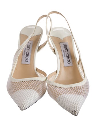 Jimmy Choo Patent Leather Slingback Pumps