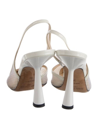 Jimmy Choo Patent Leather Slingback Pumps