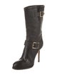 Jimmy Choo Leather Moto Boots