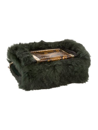 Jimmy Choo Fur Evening Bag