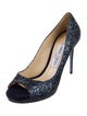 Jimmy Choo Glitter Glitter Accents Pumps