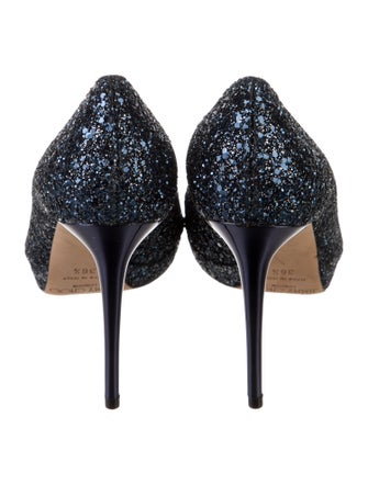 Jimmy Choo Glitter Glitter Accents Pumps