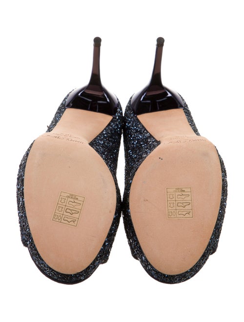 Jimmy Choo Glitter Glitter Accents Pumps