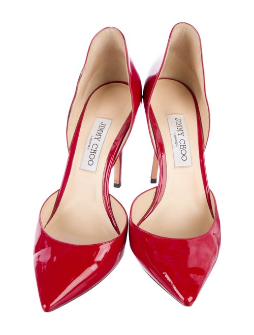 Jimmy Choo Patent Leather D'Orsay Pumps