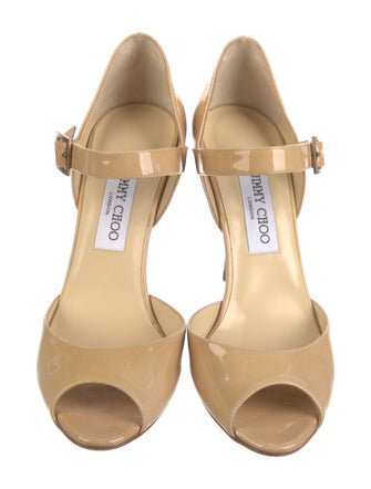 Jimmy Choo Patent Leather Sandals