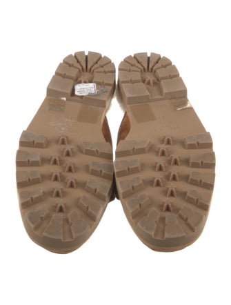 Jimmy Choo Suede Crystal Embellishments Mules