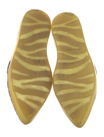 Jimmy Choo Embossed Leather Animal Print Sneakers