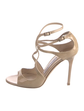 Jimmy Choo Patent Leather Sandals