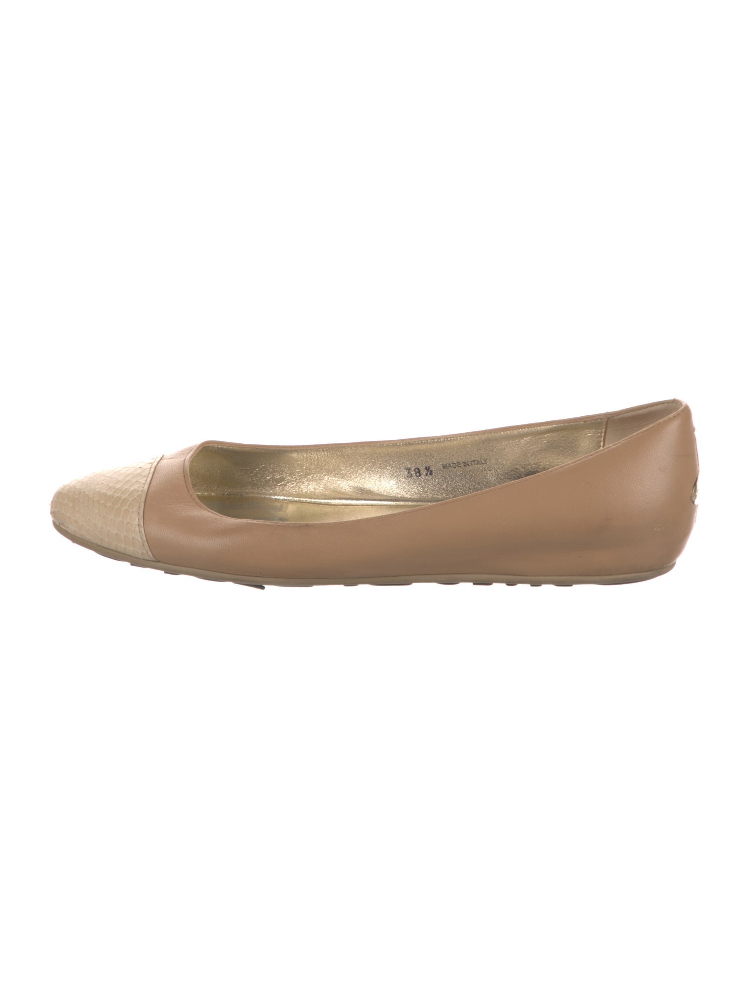 Jimmy Choo Leather Ballet Flats
