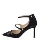 Jimmy Choo Velvet Pumps