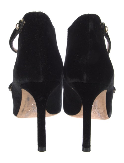 Jimmy Choo Velvet Pumps