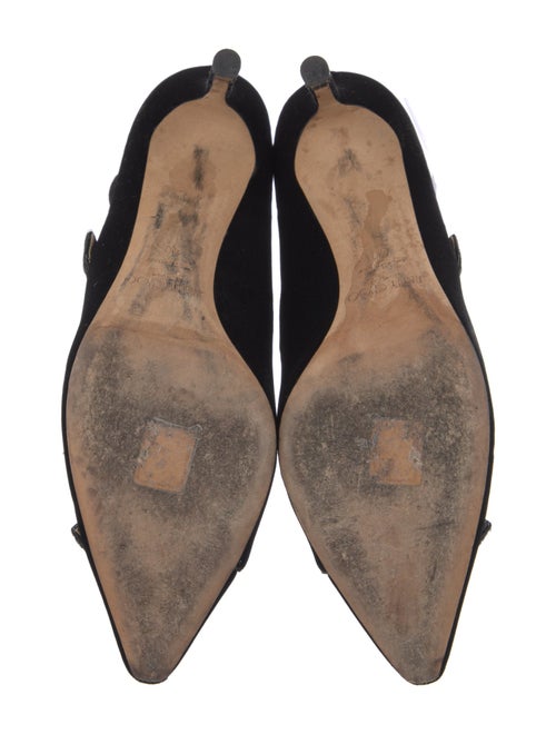 Jimmy Choo Velvet Pumps