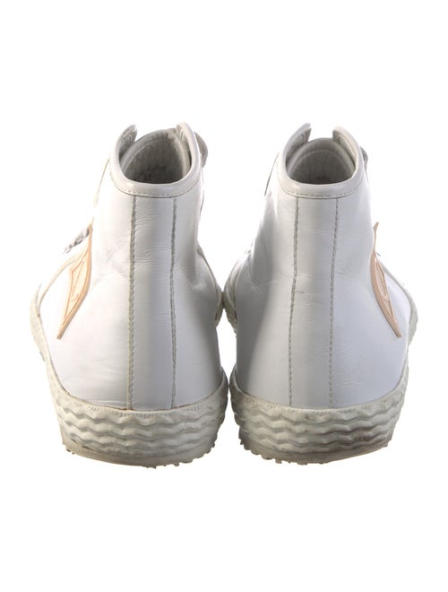 Jimmy Choo Leather Printed Sneakers