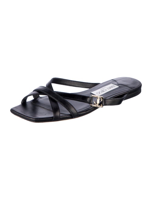 Jimmy Choo Jess Leather Slides