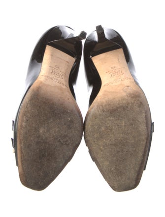 Jimmy Choo Patent Leather Slingback Sandals