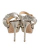 Jimmy Choo Glitter Accents Sandals