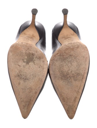 Jimmy Choo Leather Lasercut Accents Pumps