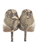 Jimmy Choo Embossed Leather Animal Print Pumps