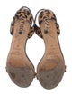Jimmy Choo Ponyhair Animal Print Sandals