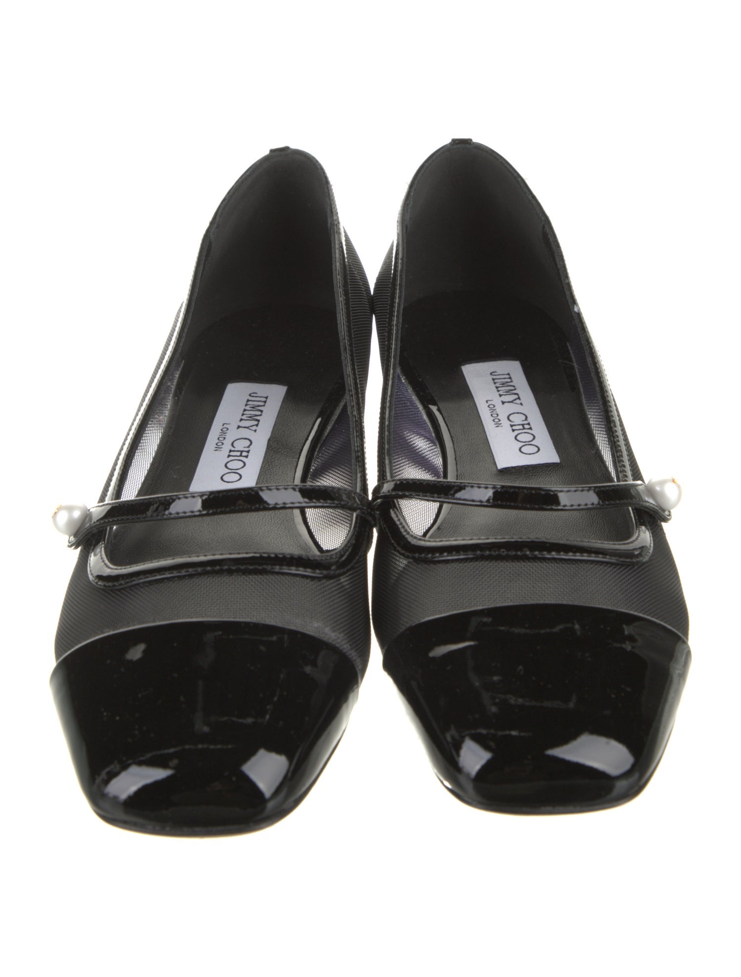 Jimmy Choo Mesh Ballet Flats