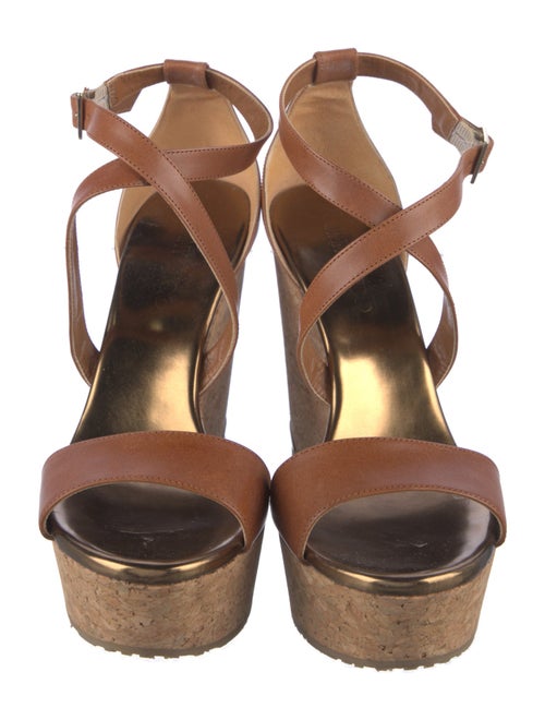 Jimmy Choo Leather Espadrilles